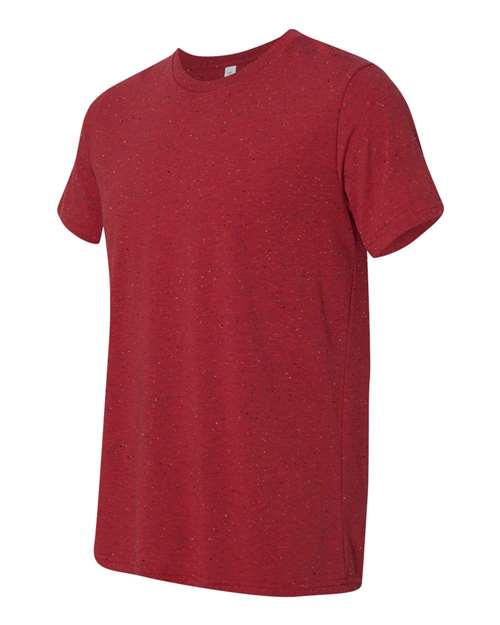 BELLA + CANVAS Unisex Texture Tee 3650 - Red Speckled