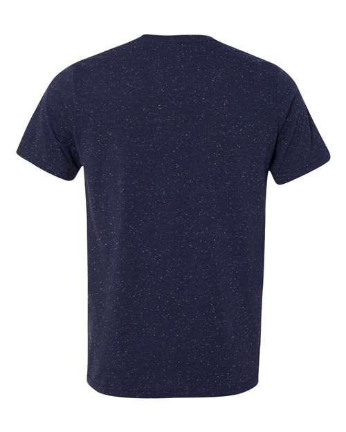 BELLA + CANVAS Unisex Texture Tee 3650 - Navy Speckled