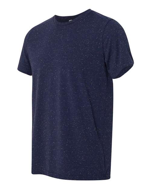 BELLA + CANVAS Unisex Texture Tee 3650 - Navy Speckled