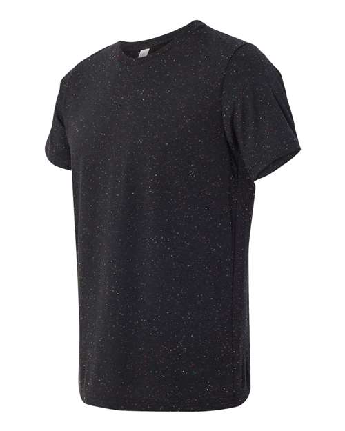 BELLA + CANVAS Unisex Texture Tee 3650 - Black Speckled