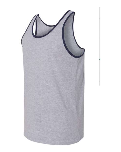 BELLA + CANVAS Jersey Tank 3480 - Athletic Heather/ Navy