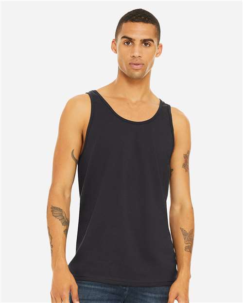BELLA + CANVAS Jersey Tank 3480 - Dark Grey