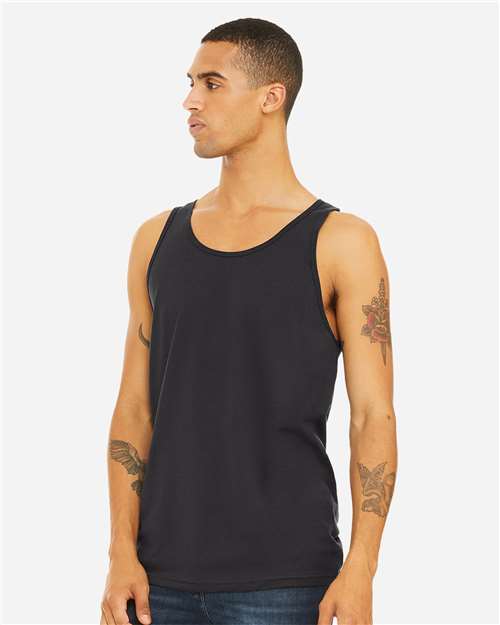 BELLA + CANVAS Jersey Tank 3480 - Dark Grey