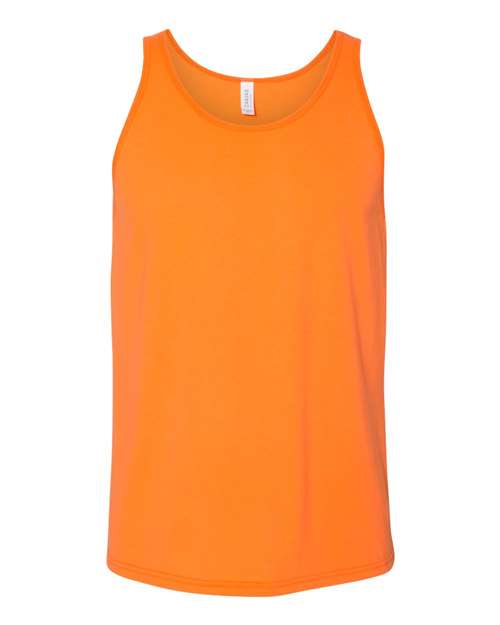BELLA + CANVAS Jersey Tank 3480 - Neon Orange