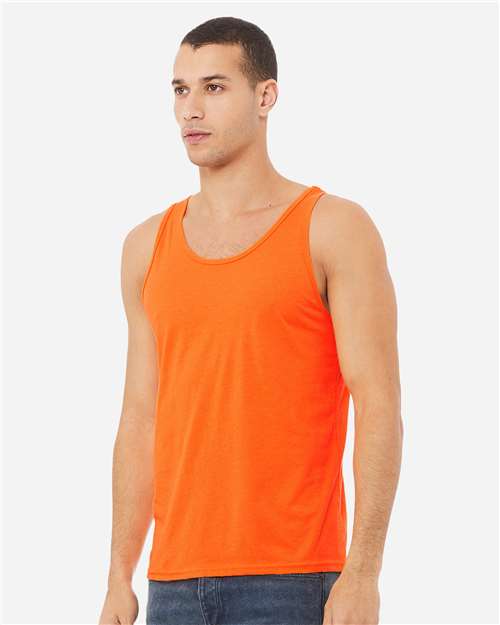 BELLA + CANVAS Jersey Tank 3480 - Neon Orange