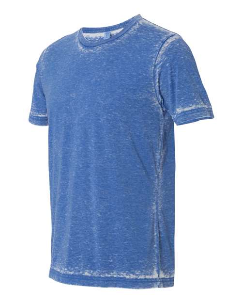 BELLA + CANVAS Unisex Texture Tee 3650 - True Royal Acid Wash