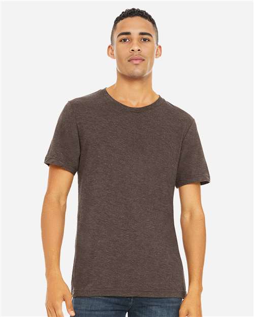 BELLA + CANVAS Triblend Tee 3413 - Brown Triblend