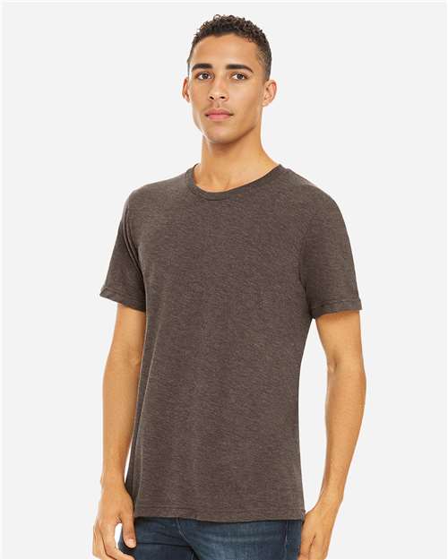 BELLA + CANVAS Triblend Tee 3413 - Brown Triblend