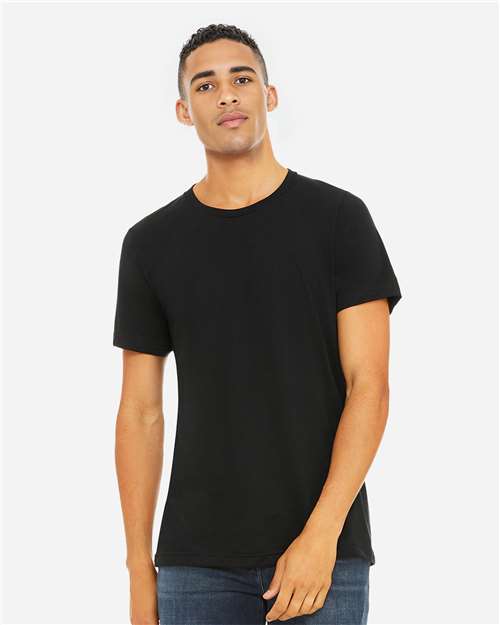 BELLA + CANVAS Triblend Tee 3413 - Solid Black Triblend