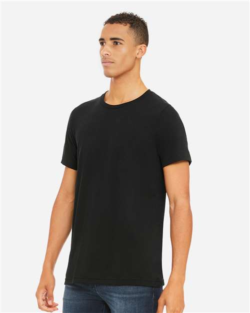 BELLA + CANVAS Triblend Tee 3413 - Solid Black Triblend