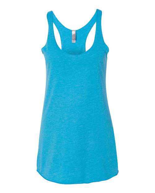 Next Level Women’s Triblend Racerback Tank 6733 - Vintage Turquoise