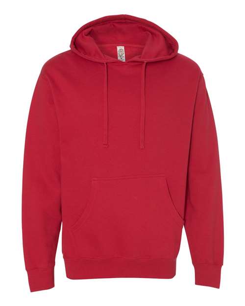 Independent Trading Co. Unisex Midweight Hooded Sweatshirt SS4500 - Red