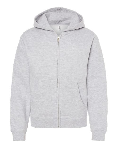 Independent Trading Co. Youth Midweight Full-Zip Hooded Sweatshirt SS4001YZ
