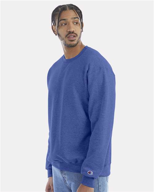 Champion Unisex Powerblend® Crewneck Sweatshirt S600 - Royal Blue Heather
