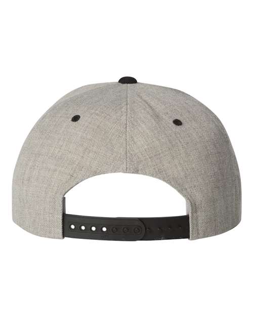 YP Classics Premium Flat Bill Snapback Cap 6089M