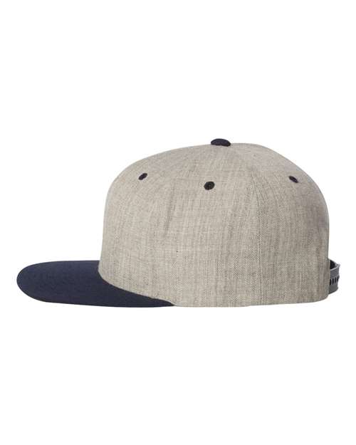 YP Classics Premium Flat Bill Snapback Cap 6089M