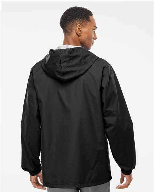Independent Trading Co. Men's Water-Resistant Hooded Windbreaker EXP95NB