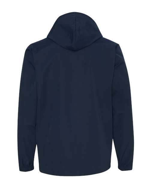 Independent Trading Co. Men's Water-Resistant Hooded Windbreaker EXP95NB