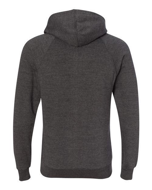 Independent Trading Co. Unisex Special Blend Raglan Full-Zip Hooded Sweatshirt PRM33SBZ