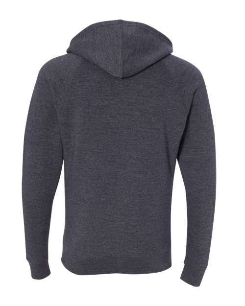 Independent Trading Co. Unisex Special Blend Raglan Full-Zip Hooded Sweatshirt PRM33SBZ