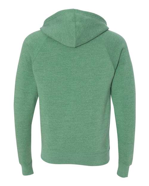 Independent Trading Co. Unisex Special Blend Raglan Full-Zip Hooded Sweatshirt PRM33SBZ