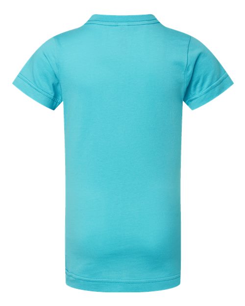 LAT Girls' Fine Jersey Tee 2616 - Caribbean