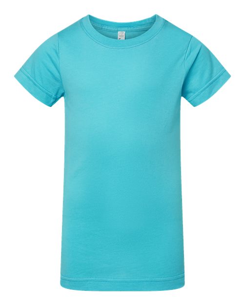 LAT Girls' Fine Jersey Tee 2616 - Caribbean