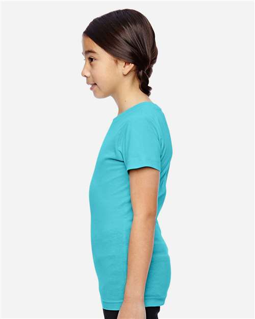 LAT Girls' Fine Jersey Tee 2616 - Caribbean