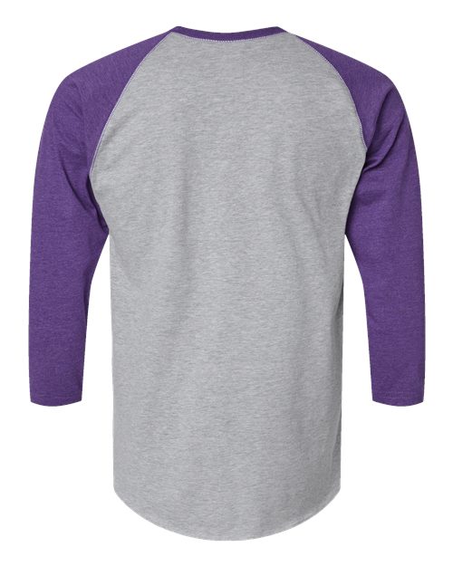 LAT Men's Baseball Fine Jersey Three-Quarter Sleeve Tee 6930