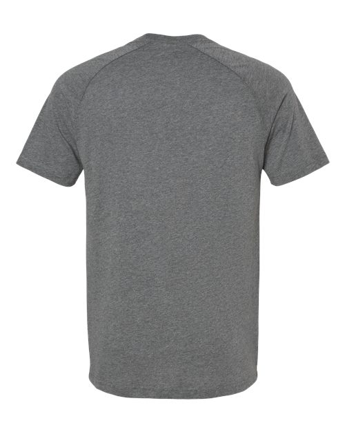 BELLA + CANVAS Men's Heather CVC Raglan Tee 3201