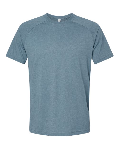 BELLA + CANVAS Men's Heather CVC Raglan Tee 3201