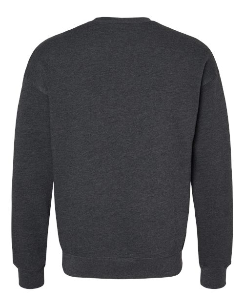 BELLA + CANVAS Unisex Sponge Fleece Drop Shoulder Crewneck Sweatshirt 3945 - Dark Grey Heather