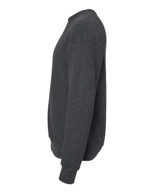 BELLA + CANVAS Unisex Sponge Fleece Drop Shoulder Crewneck Sweatshirt 3945 - Dark Grey Heather