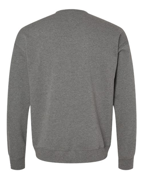 BELLA + CANVAS Unisex Sponge Fleece Drop Shoulder Crewneck Sweatshirt 3945 - Deep Heather