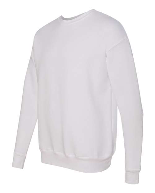 BELLA + CANVAS Unisex Sponge Fleece Drop Shoulder Crewneck Sweatshirt 3945 - White