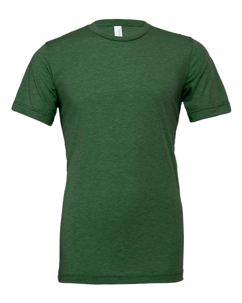 BELLA + CANVAS Triblend Tee 3413 - Grass Green Triblend