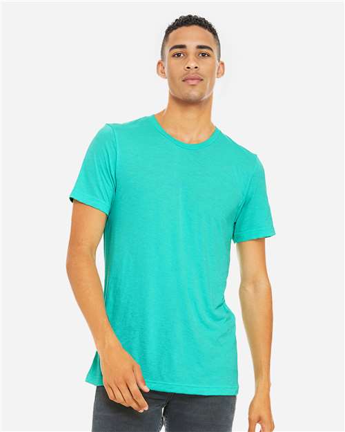 BELLA + CANVAS Triblend Tee 3413 - Sea Green Triblend
