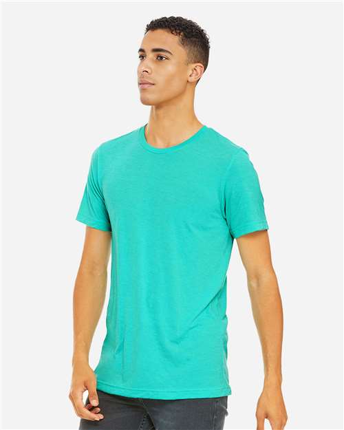 BELLA + CANVAS Triblend Tee 3413 - Sea Green Triblend