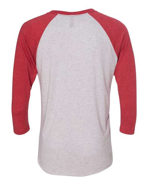 Next Level Unisex Triblend Three-Quarter Raglan T-Shirt 6051