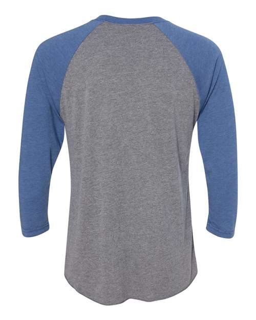 Next Level Unisex Triblend Three-Quarter Raglan T-Shirt 6051