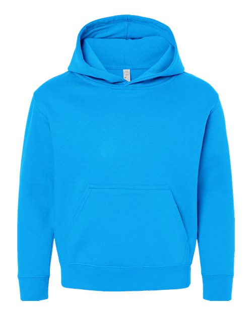 LAT Youth Fleece Hoodie Sweatshirt 2296 - Turquoise