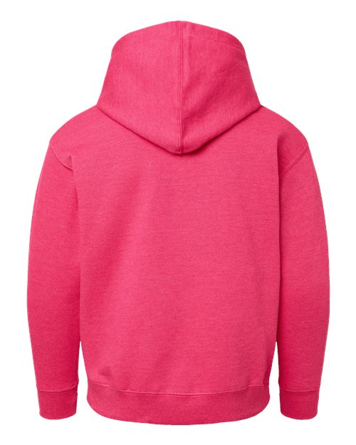 LAT Youth Fleece Hoodie Sweatshirt 2296 - Vintage Hot Pink