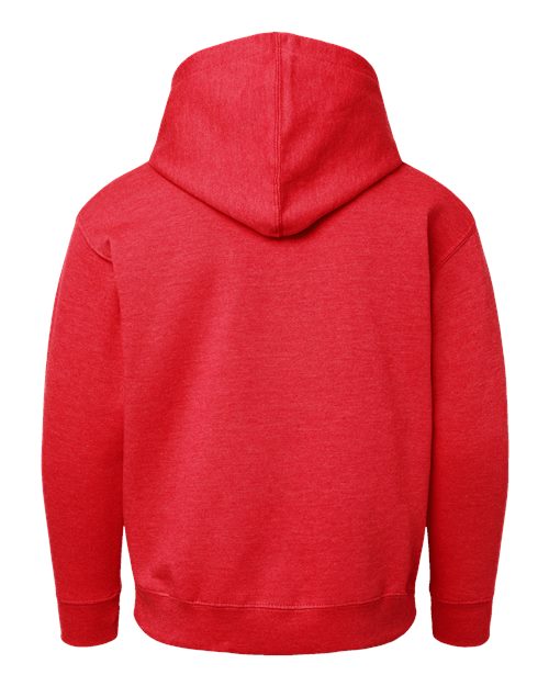 LAT Youth Fleece Hoodie Sweatshirt 2296 - Vintage Red