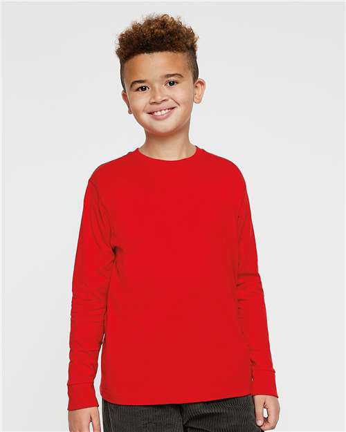 LAT Youth Fine Jersey Long Sleeve Tee 6201