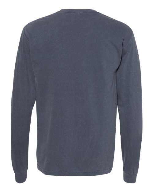 Comfort Colors Unisex Garment-Dyed Heavyweight Long Sleeve T-Shirt 6014 - Denim