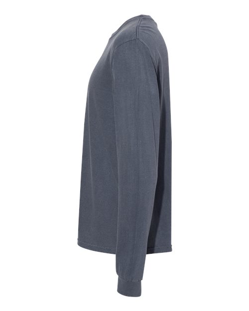 Comfort Colors Unisex Garment-Dyed Heavyweight Long Sleeve T-Shirt 6014 - Denim