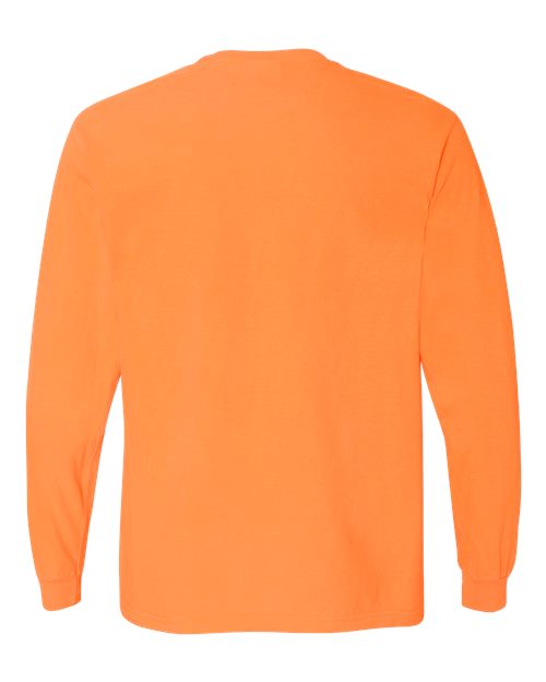 Comfort Colors Unisex Garment-Dyed Heavyweight Long Sleeve T-Shirt 6014 - Melon