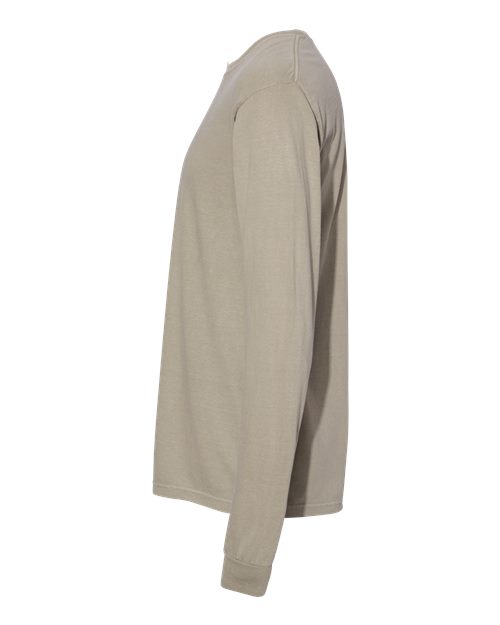 Comfort Colors Unisex Garment-Dyed Heavyweight Long Sleeve T-Shirt 6014 - Sandstone