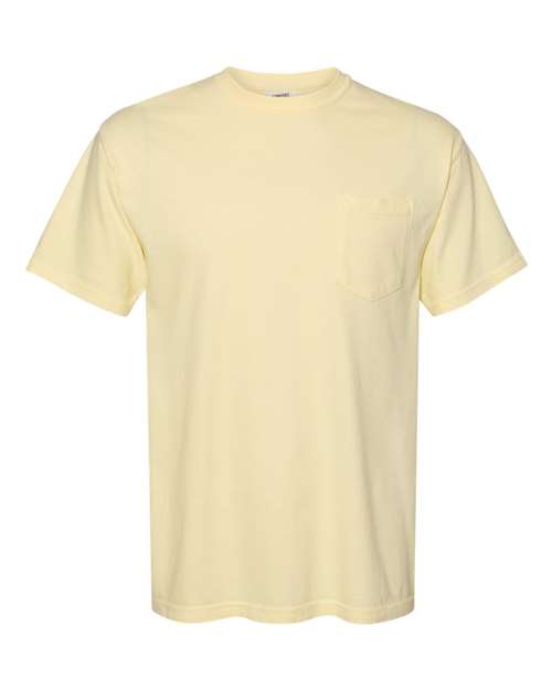 Comfort Colors Unisex Garment-Dyed Heavyweight Pocket T-Shirt 6030