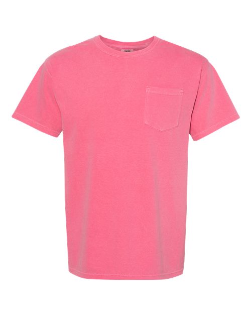 Comfort Colors Unisex Garment-Dyed Heavyweight Pocket T-Shirt 6030 - Crunchberry